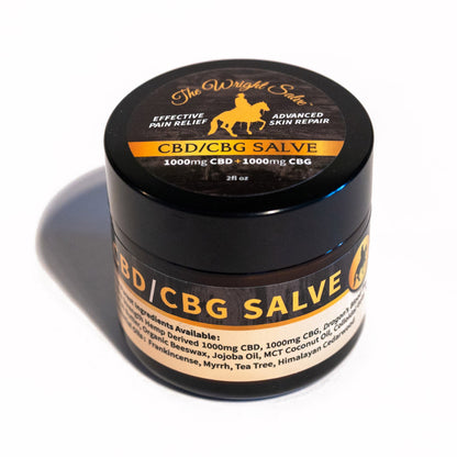 The Wright Salve - Amber Glass Jar