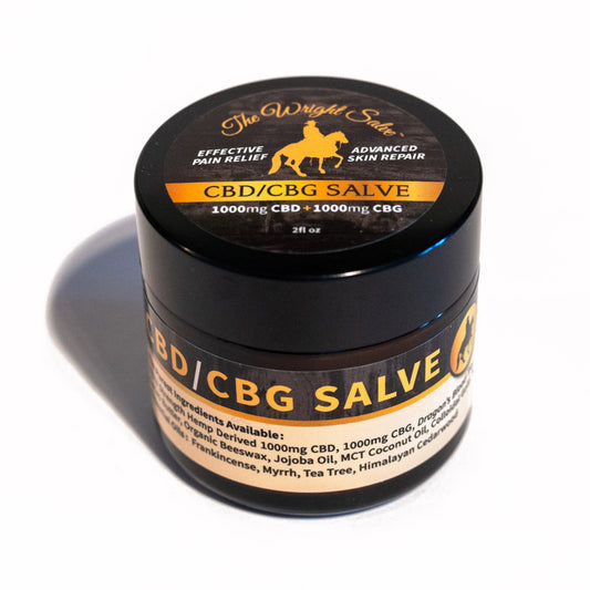 The Wright Salve - Amber Glass Jar